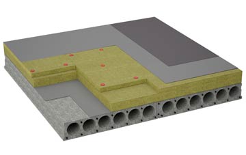 considerations of Gravel Castle flat roofing insulation